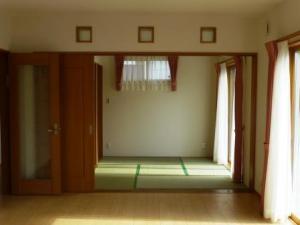 リビングから和室