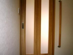 玄関ホールの手すり