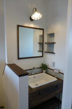 手づくり洗面台♪