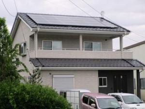 太陽光パネルを設置