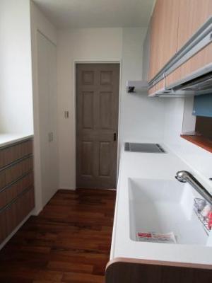 収納のあるキッチン