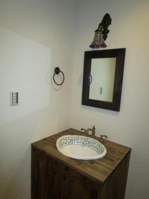 手づくり手洗い台♫