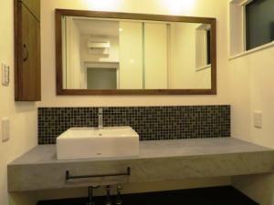 モールテックスの洗面カウンター